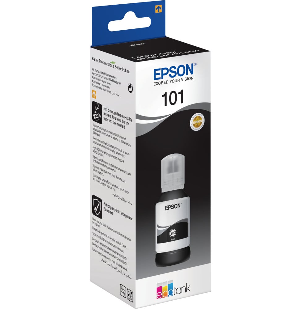 Bouteille d'encre Epson 101 Noir C13T03V14A Maroc