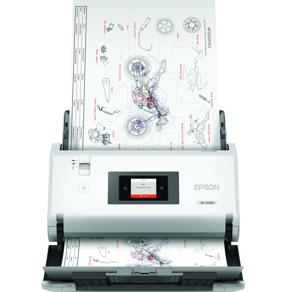 Scanner Epson DS-32000 B11B255401BA Maroc