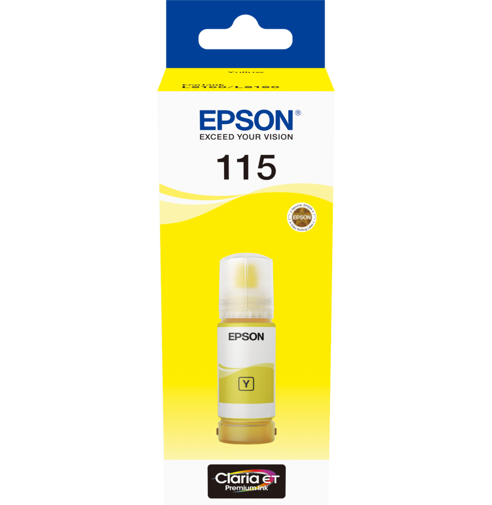 Bouteille d'encre Epson 115 Jaune C13T07D44A Maroc