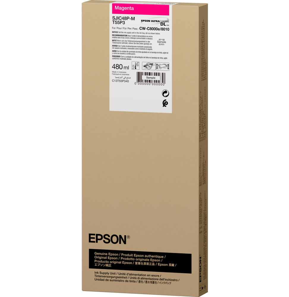 Cartouche d'encre Epson C13T55P340 C13T55P340 vue produit galerie 2
