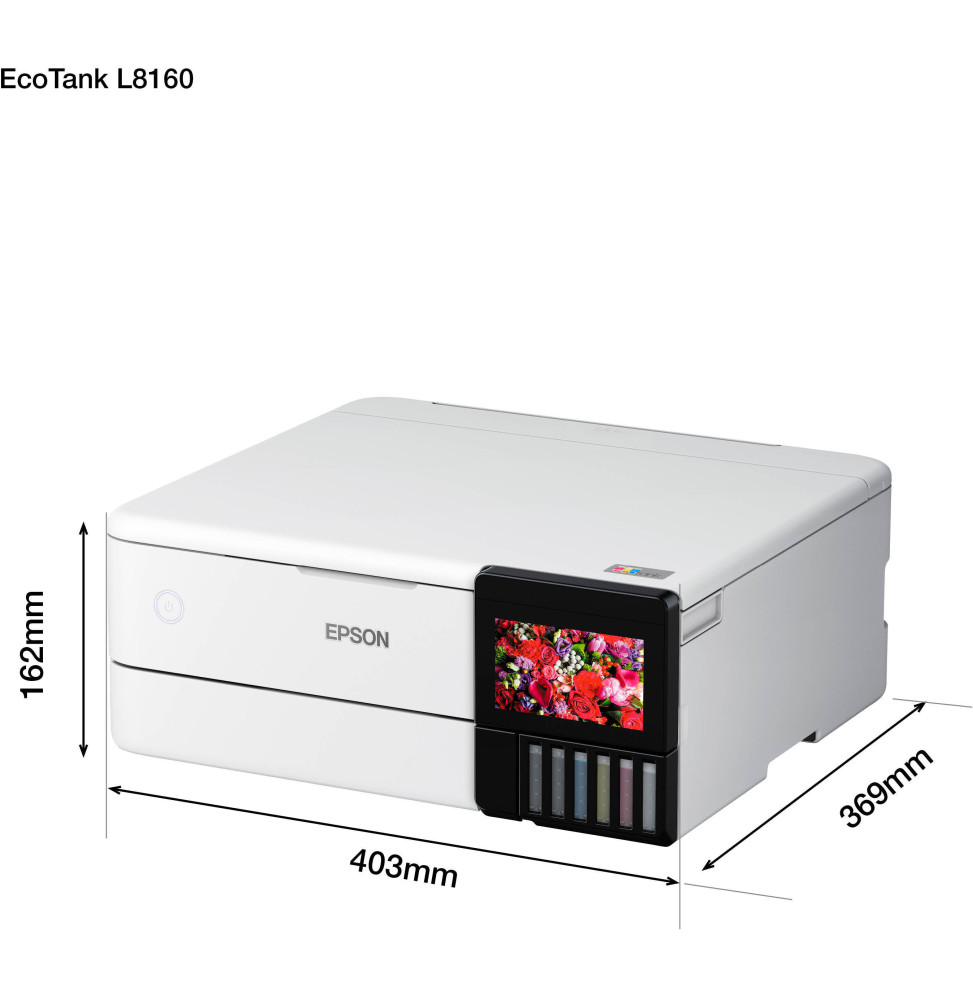 Imprimante EcoTank Epson EcoTank L8160 C11CJ20403 vue produit galerie 3