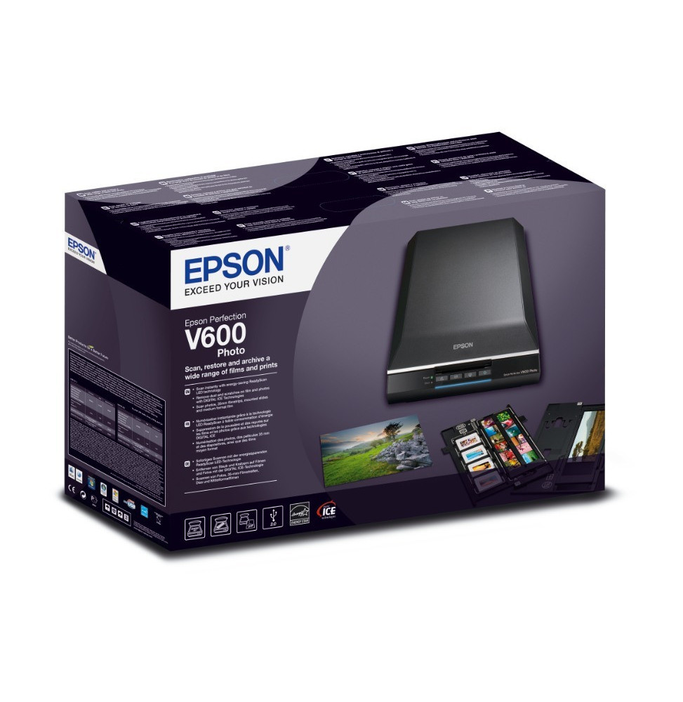 Scanner Epson Perfection V600 B11B198032 Maroc