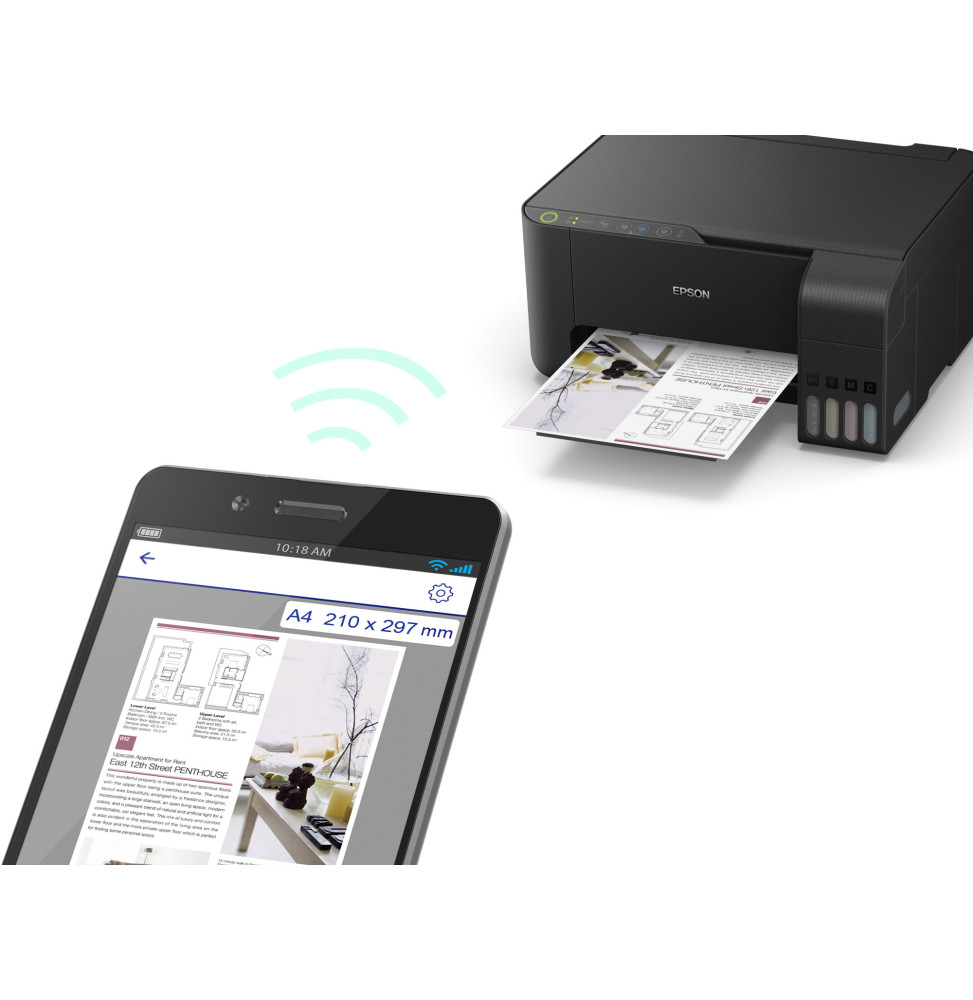 Équipement Epson Epson EcoTank L3150 C11CG86807 Maroc