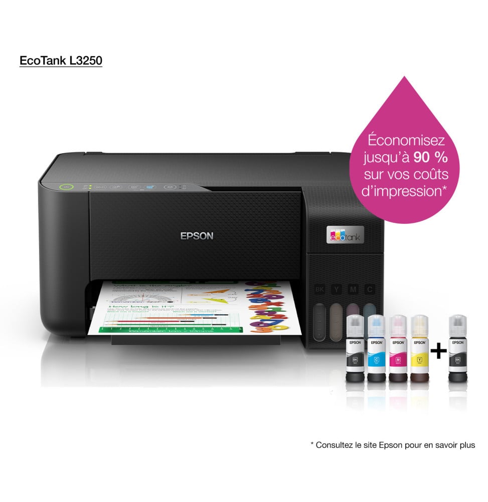 Imprimante Multifonction Epson EcoTank L3250 C11CJ67408 Maroc