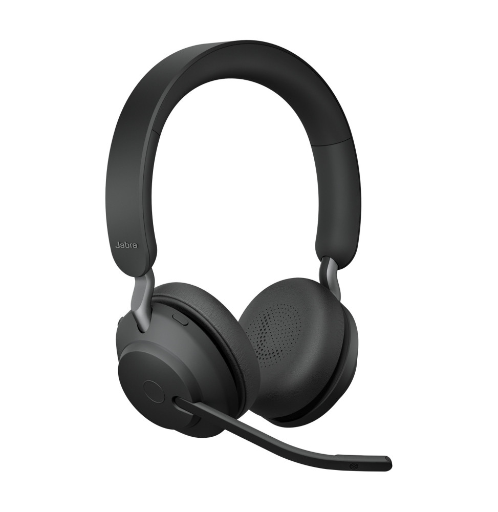 Micro-casque Sans Fil Jabra Evolve2 65 UC Stéréo USB-A Bluetooth (26599-989-999) (26599-989-999)