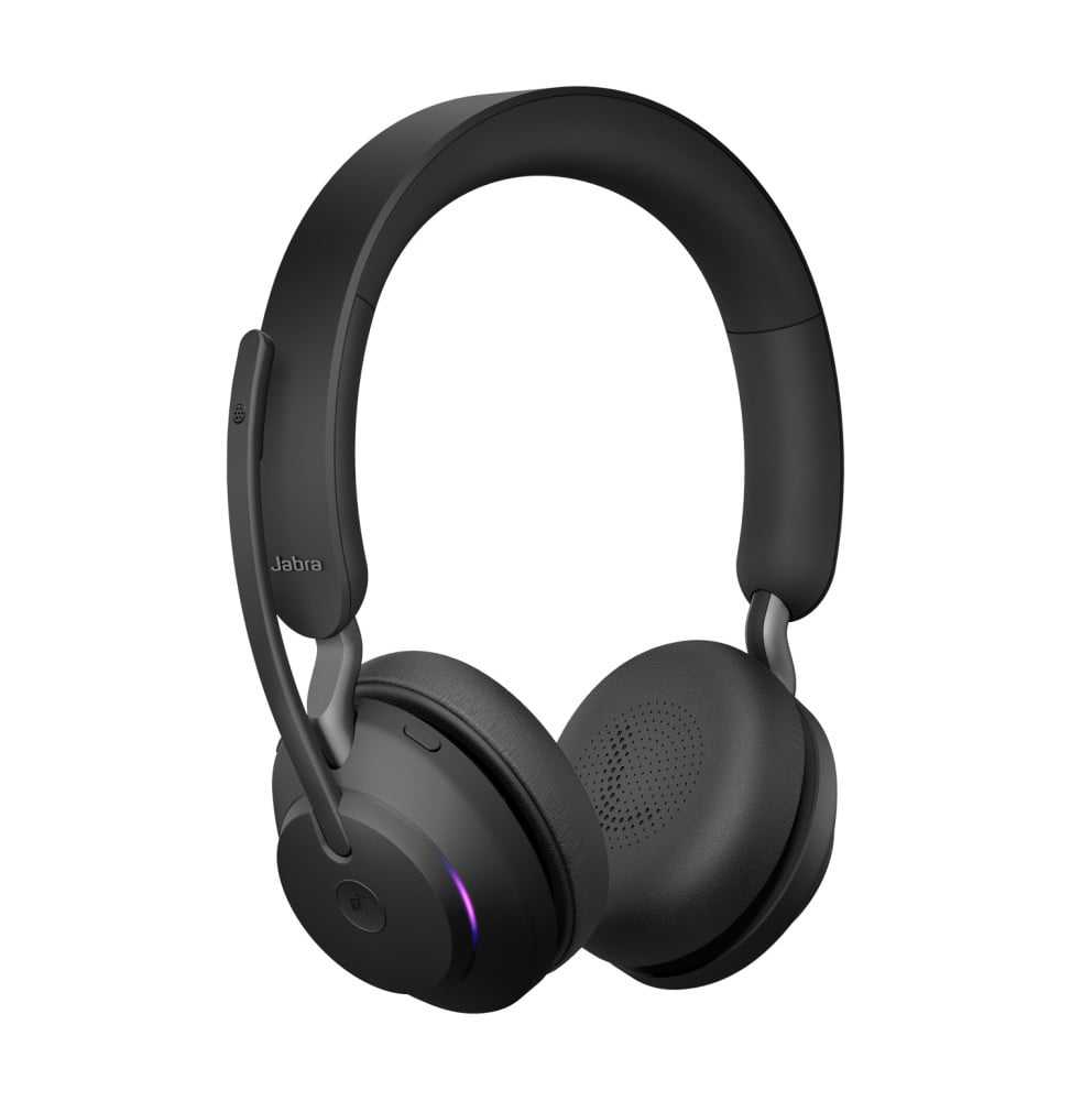 Micro-casque sans fil professionnel Jabra Evolve2 65 - USB-A MS Teams Stereo - Black Microsoft Teams Stéréo (26599-999-999) (26599-999-999)