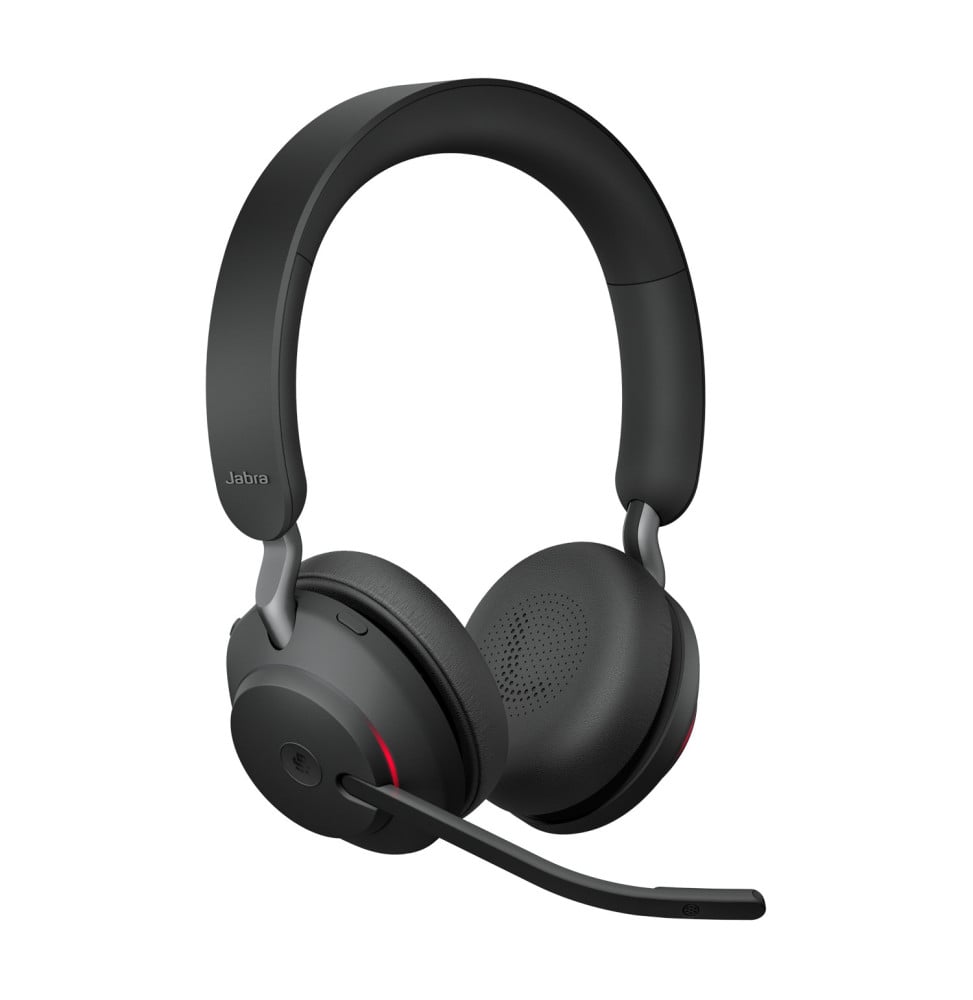 Micro-casque sans fil professionnel Jabra Evolve2 65 - USB-A MS Teams Stereo - Black Microsoft Teams Stéréo (26599-999-999) (26599-999-999)