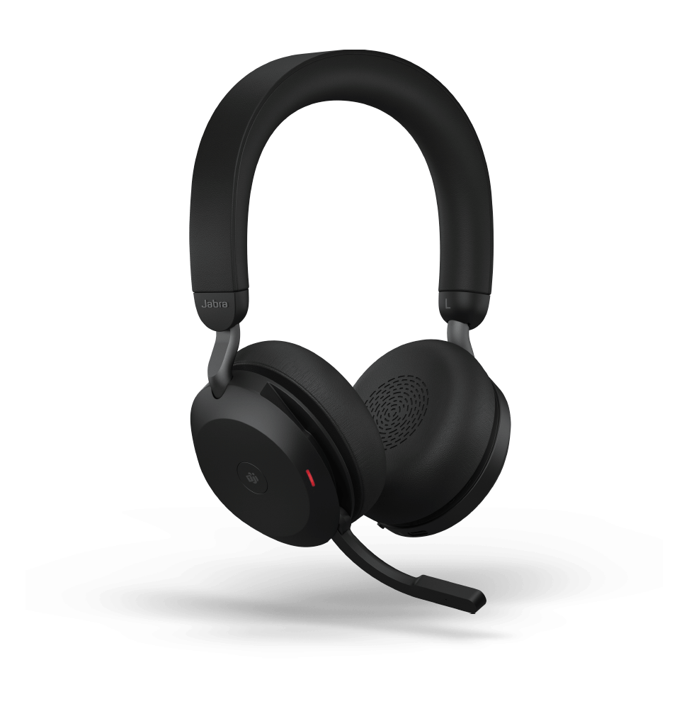 Micro-casque Sans Fil Jabra Evolve2 75 UC USB-A Bluetooth Noir (27599-989-999) (27599-989-999)