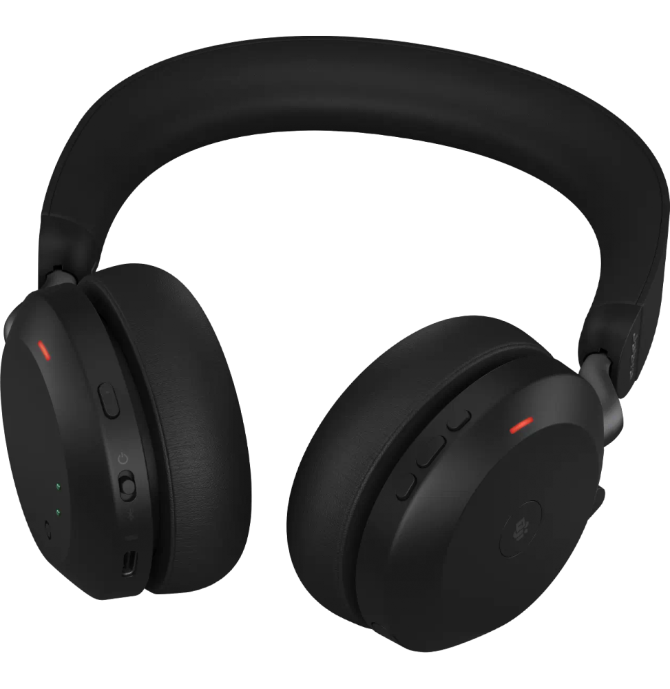 Micro-casque Sans Fil Jabra Evolve2 75 UC USB-A Bluetooth Noir (27599-989-999) (27599-989-999)