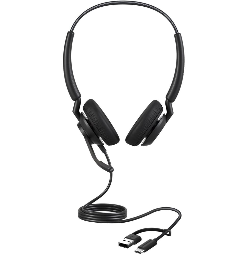 Micro-casque Jabra Engage 40 UC stereo avec adaptateur USB C/A (4099-419-269) (4099-419-269)