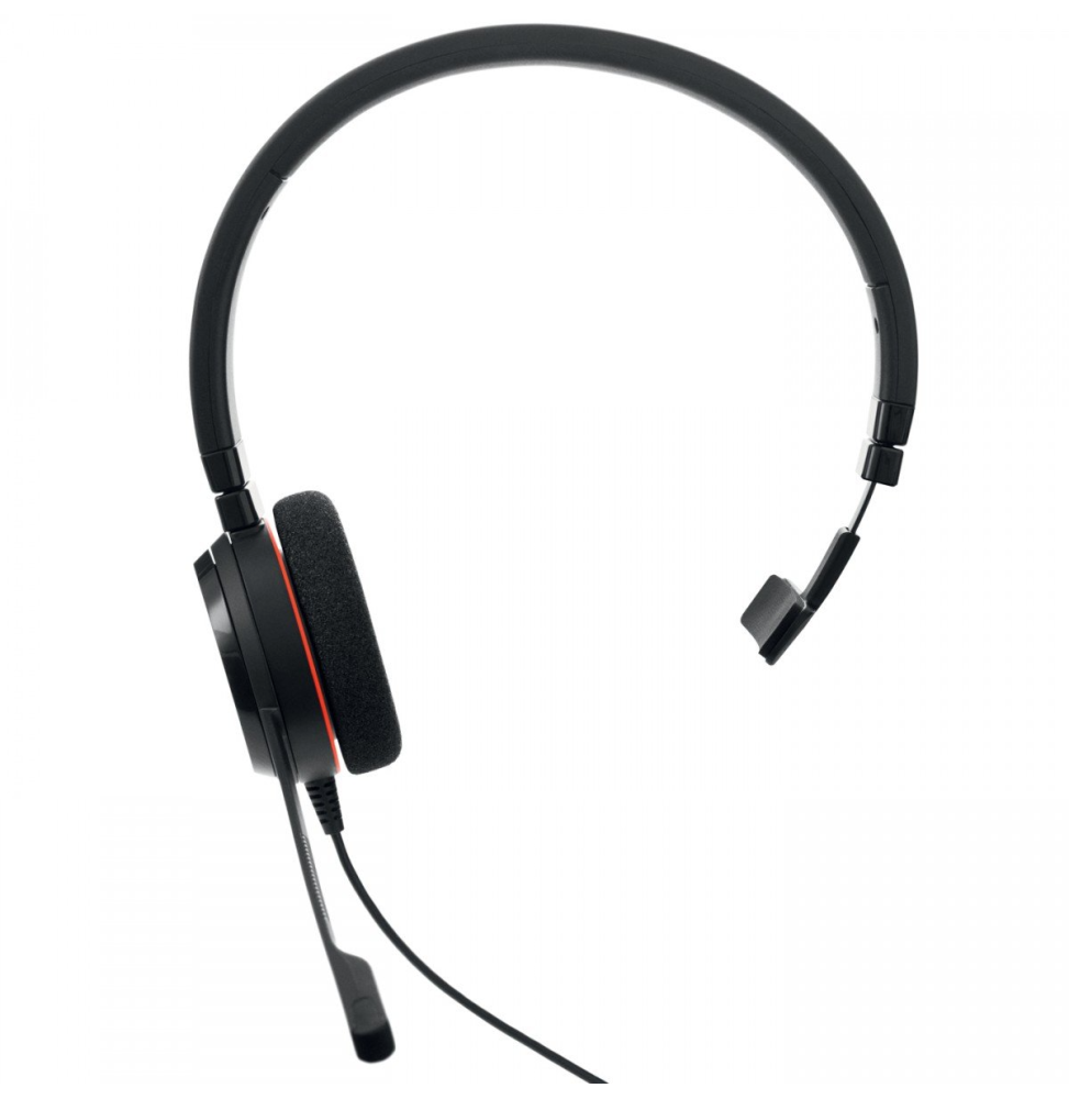 Micro-casque filaire professionnel Jabra Evolve 20 - USB-C/A, MS Mono Microsoft Teams (4993-823-169) (4993-823-169)
