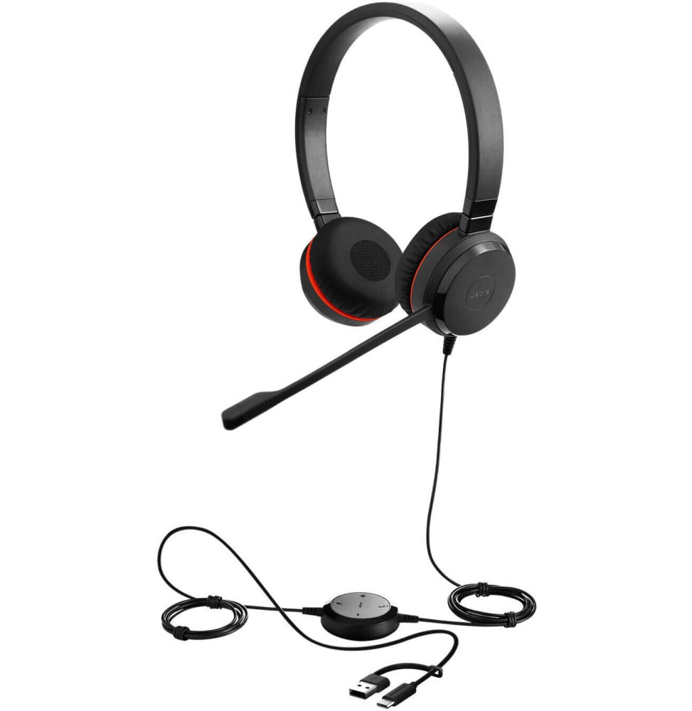 Micro-casque Jabra Evolve 20 SE Stéréo UC USB-C/A (4999-829-469) (4999-829-469)