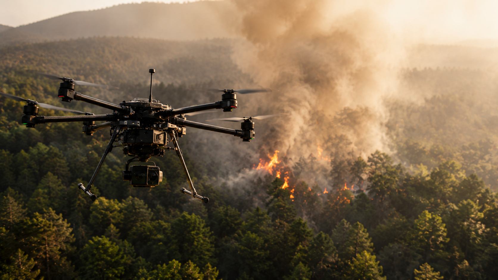 Intelligence artificielle et technologies de détection des incendies de forêt : comment satellites, drones et capteurs peuvent repérer le feu plus tôt au Maroc