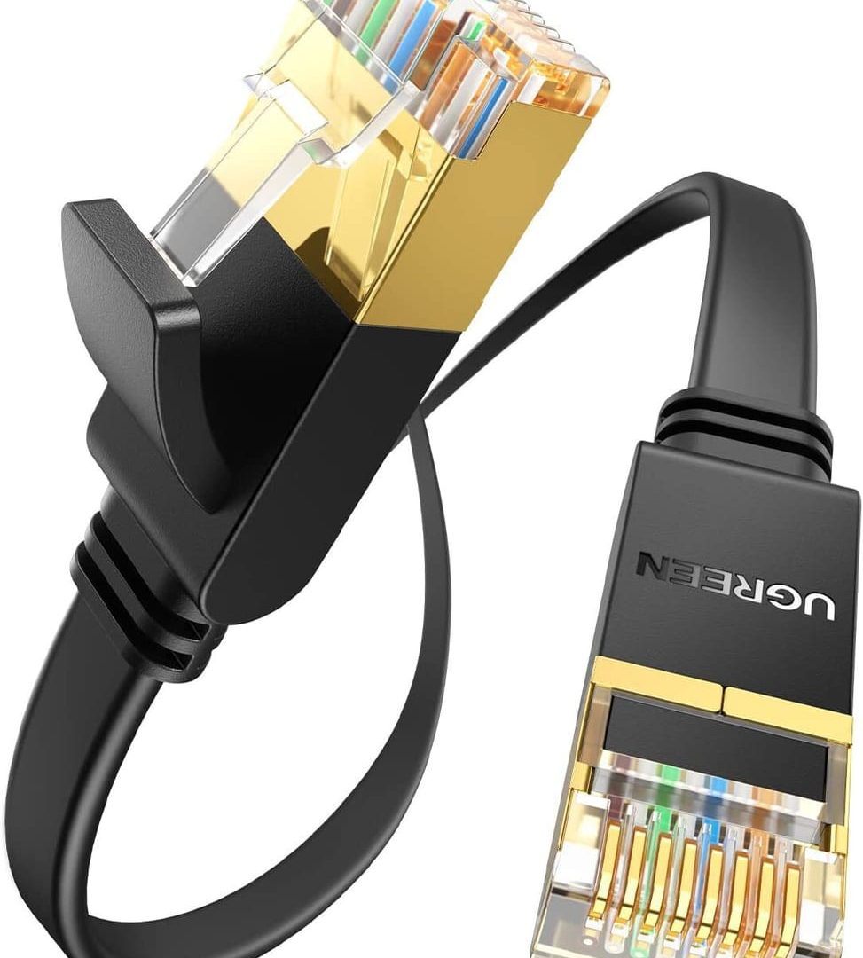 UGREEN 11260 Câble Ugreen Ethernet RJ45 Flat CAT7 U FTP - 1 mètre