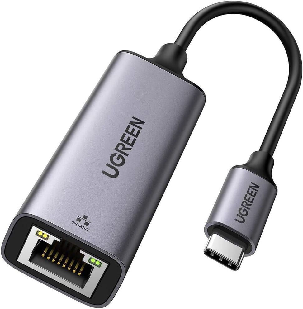 UGREEN 50737 Adaptateur Ugreen Aliminium USB-C vers RJ45 1000Mbps