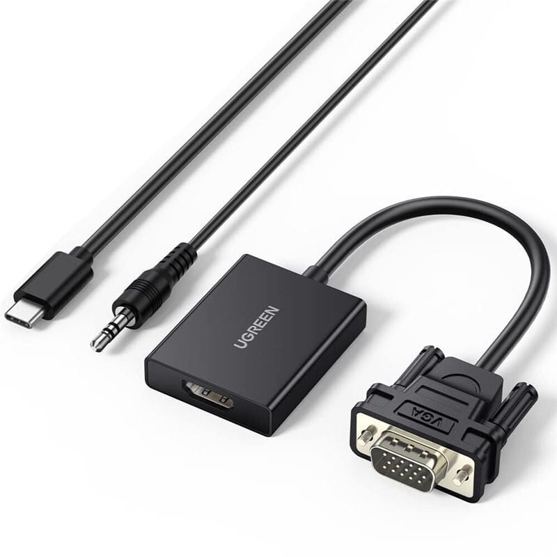 UGREEN 50945 Adaptateur Ugreen VGA Male vers HDMI Female