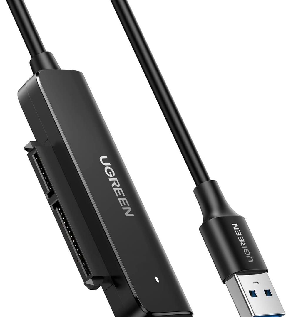 UGREEN 70609 Adaptateur Ugreen Câble SATA USB 3.0 pour SSD et Disques Durs 2,5 Pouces