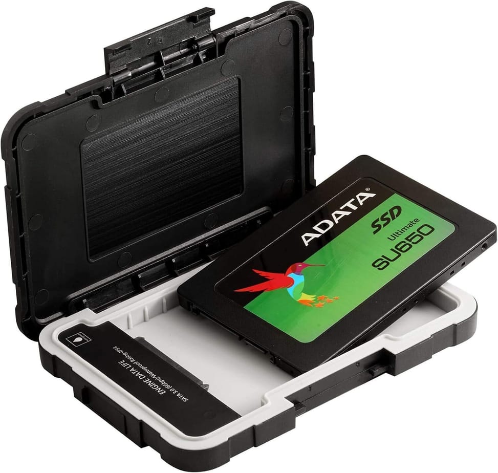 Boitier disque dur externe Adata ED600 HDD / SSD USB 3.1 (AED600-U31-CBK) au Maroc