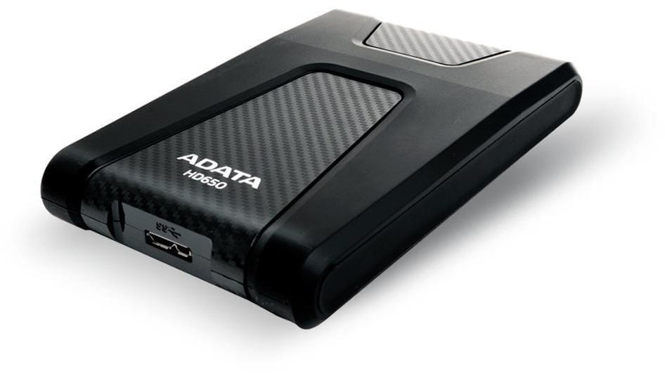 Disque Dur portable ADATA DashDrive Durable HD650 USB 3.0 1 To (AHD650-1TU31-CBK) au Maroc