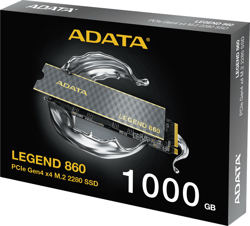 Disque Dur interne SSD ADATA LEGEND 860 PCIe Gen4 x4 M.2 2280 - 1To (SLEG-860-1000GCS) au Meilleur Prix au Maroc – Image 7