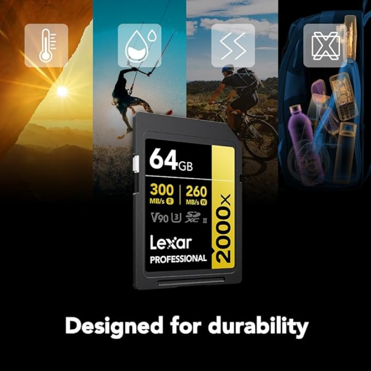 Lexar LSD2000064G-BNNNG 64GB — vue produit — livraison Global Zone à Tanger