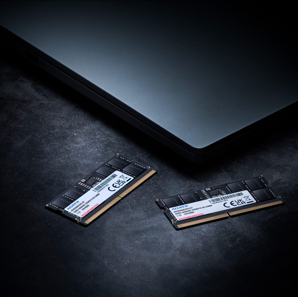 Barrette mémoire ADATA SO-DIMM 32GB DDR5-5600MHz - PC Portable (AD5S560032G-S) au Meilleur Prix au Maroc