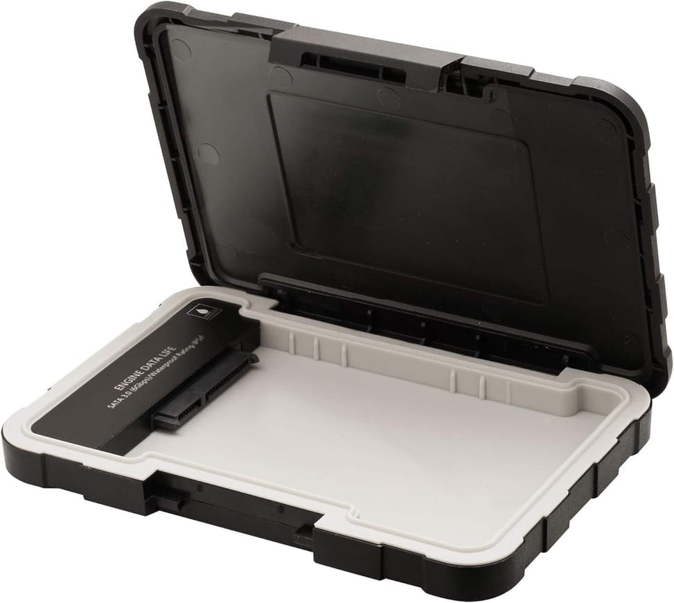 Boitier disque dur externe Adata ED600 HDD / SSD USB 3.1 (AED600-U31-CBK) au Meilleur Prix au Maroc – Image 2