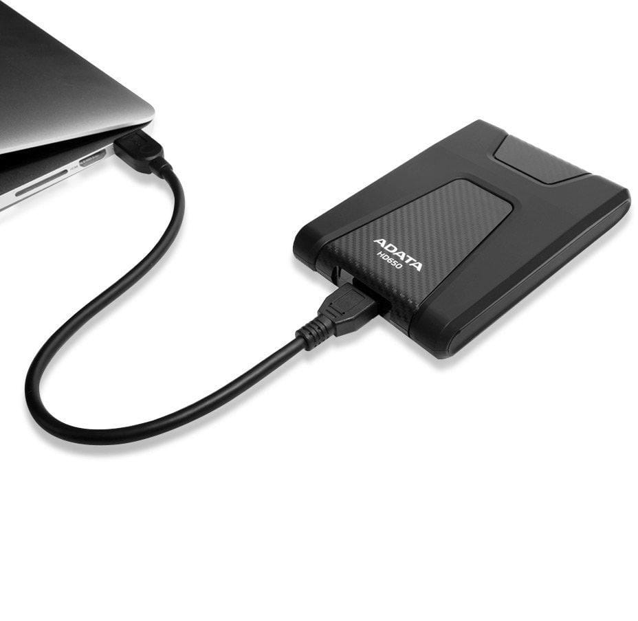 Disque Dur portable ADATA DashDrive Durable HD650 USB 3.0 2 To (AHD650-2TU31-CBK) au Meilleur Prix au Maroc – Image 6
