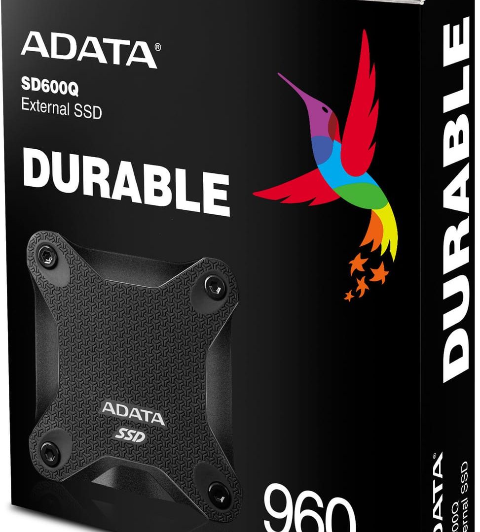 Disque Dur portable SSD ADATA SD600Q 960Go (ASD600Q960GU31) au Meilleur Prix au Maroc