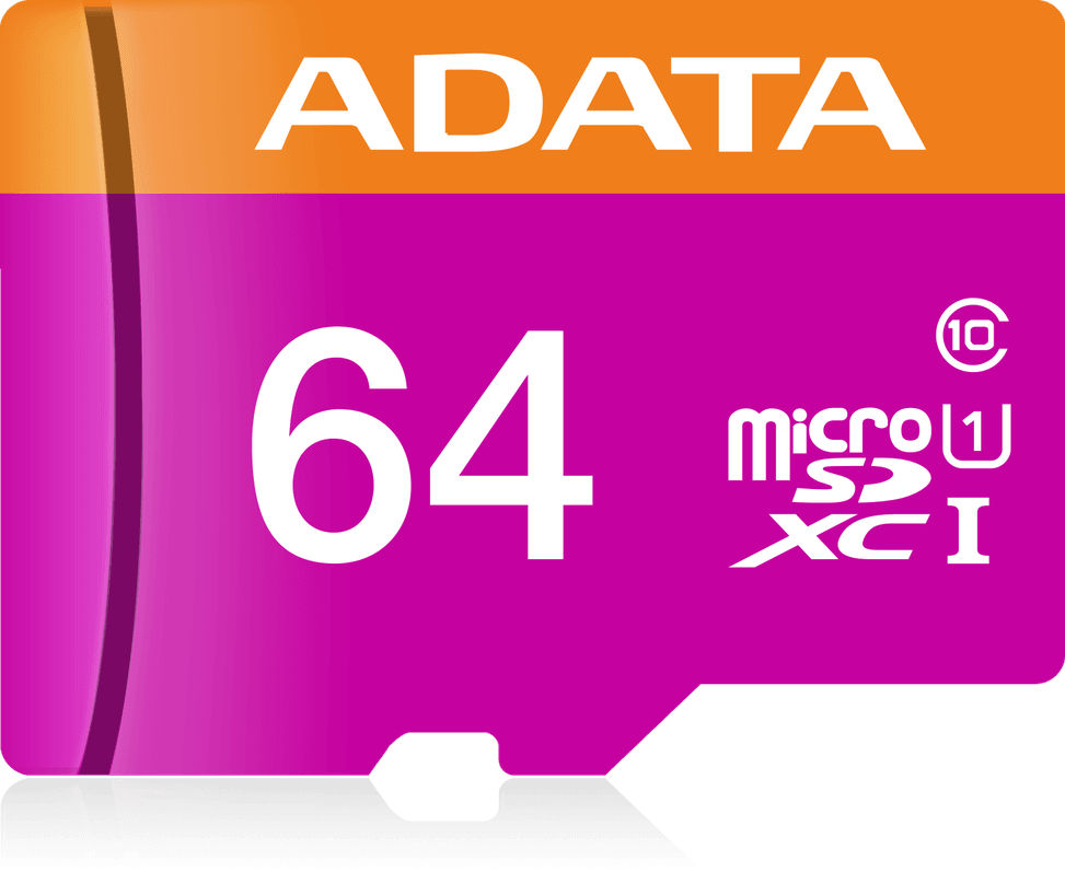 Carte Mémoire ADATA Micro SDHC Class 10 avec Adaptateur (AUSDX64GUICL10-RA1) au Meilleur Prix au Maroc