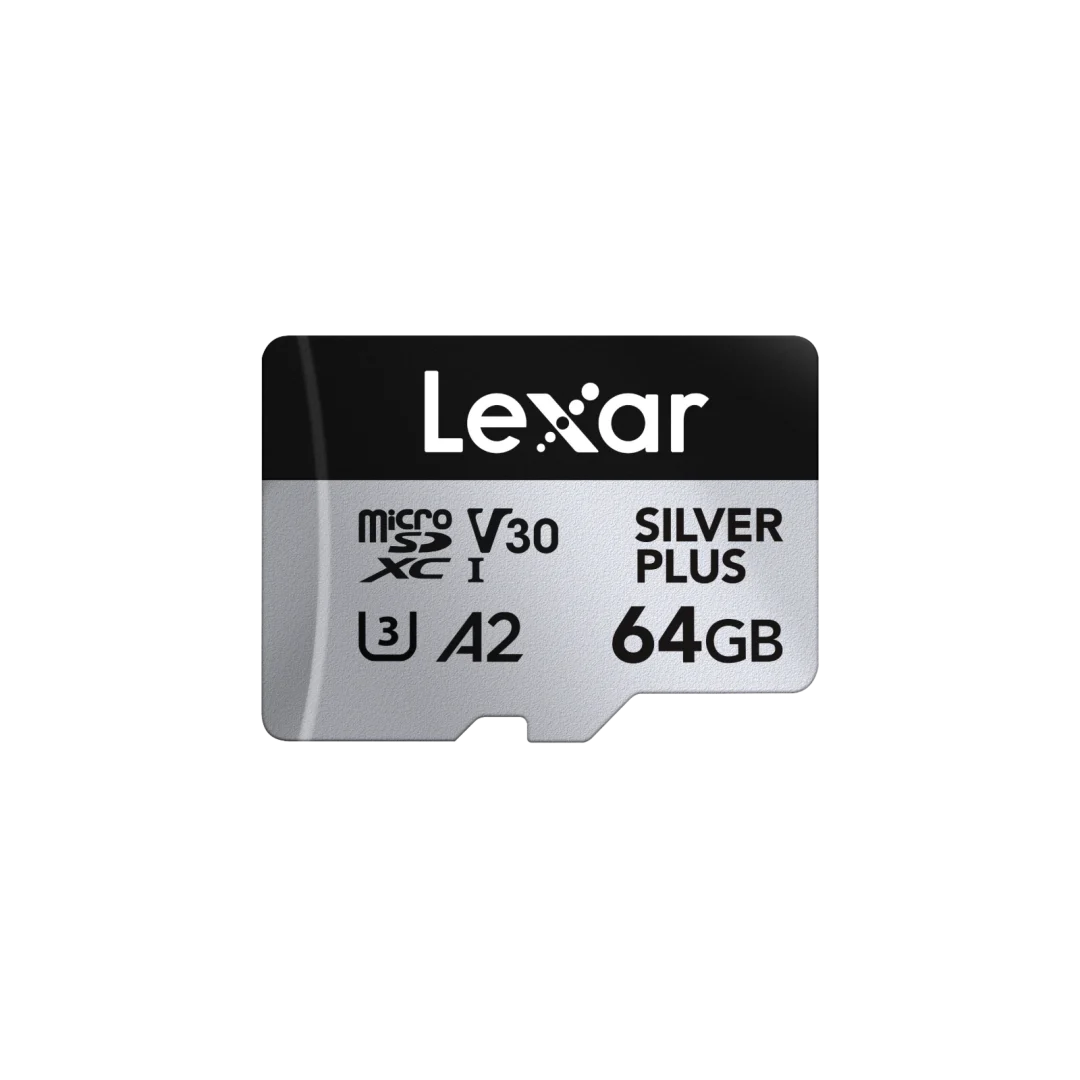 Carte microSD Lexar LMSSIPL064G-BNANG 64Go au Meilleur Prix au Maroc