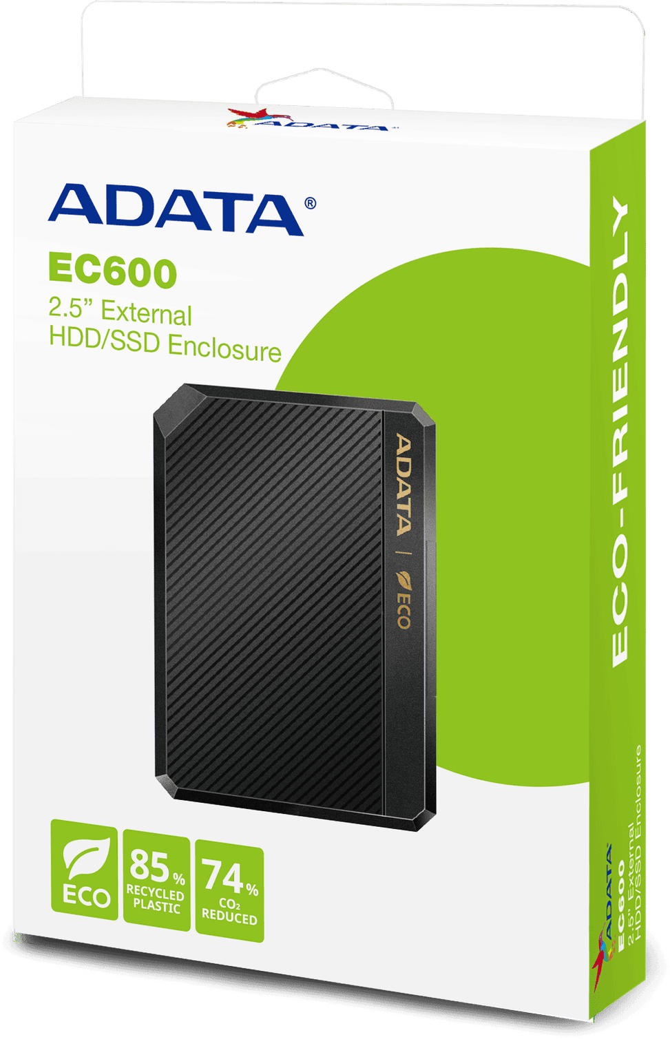 Boitier disque dur externe Adata EC600 HDD / SSD USB 3.2 (EC600-BCBK) au Meilleur Prix au Maroc – Image 8