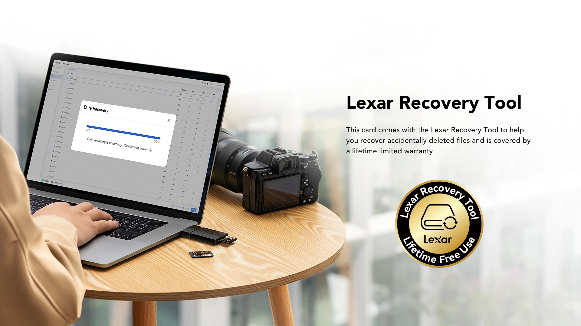 Lexar LSDSIPL064G-BNNNG 64GB — vue produit — livraison Global Zone à Tanger