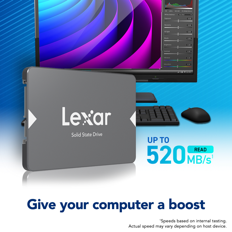 SSD SATA interne Lexar LNS100 1To LNS100-1TRB au Maroc