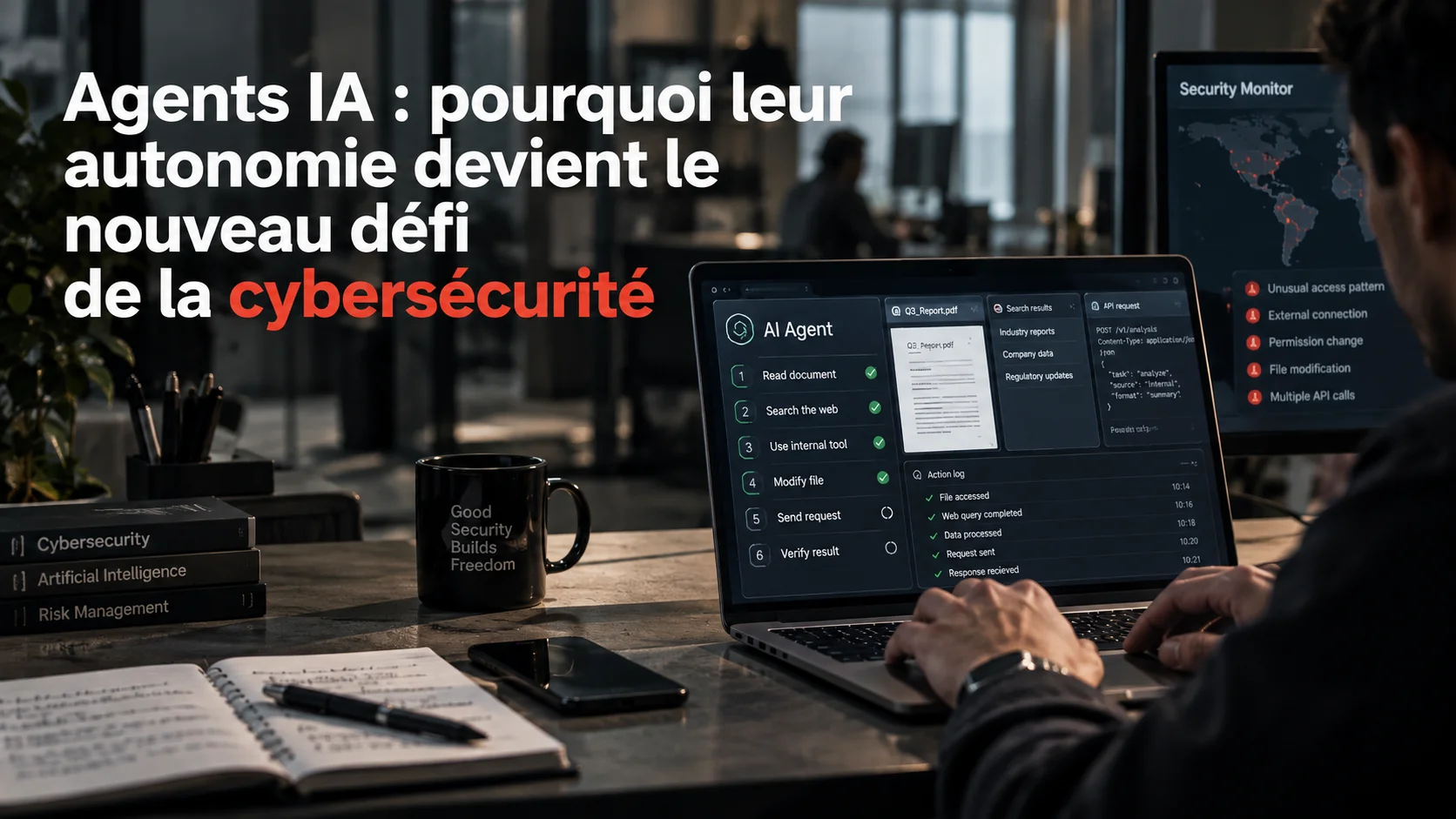 Agents IA autonomes : pourquoi l’autonomie devient un nouveau défi pour la cybersécurité