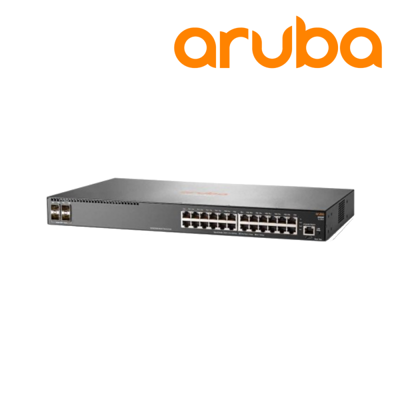Switch Réseau HPE Aruba 2930F 24G 4SFP Swch