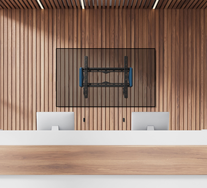 Support mural écran B-Tech BT5441/B — vue produit — livraison Global Zone à Fès