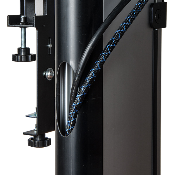 Chariot / stand écran B-Tech BT8371-2x2/BS — vue produit — livraison Global Zone à Fès