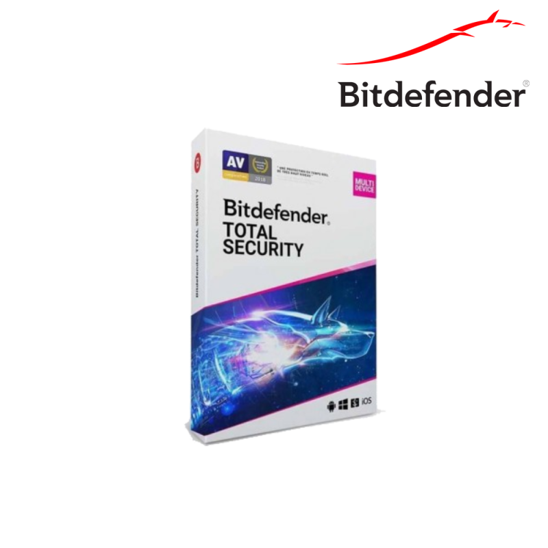 Logiciel Bitdefender Bitdefender Total Security 3 appareils 1an - Expor