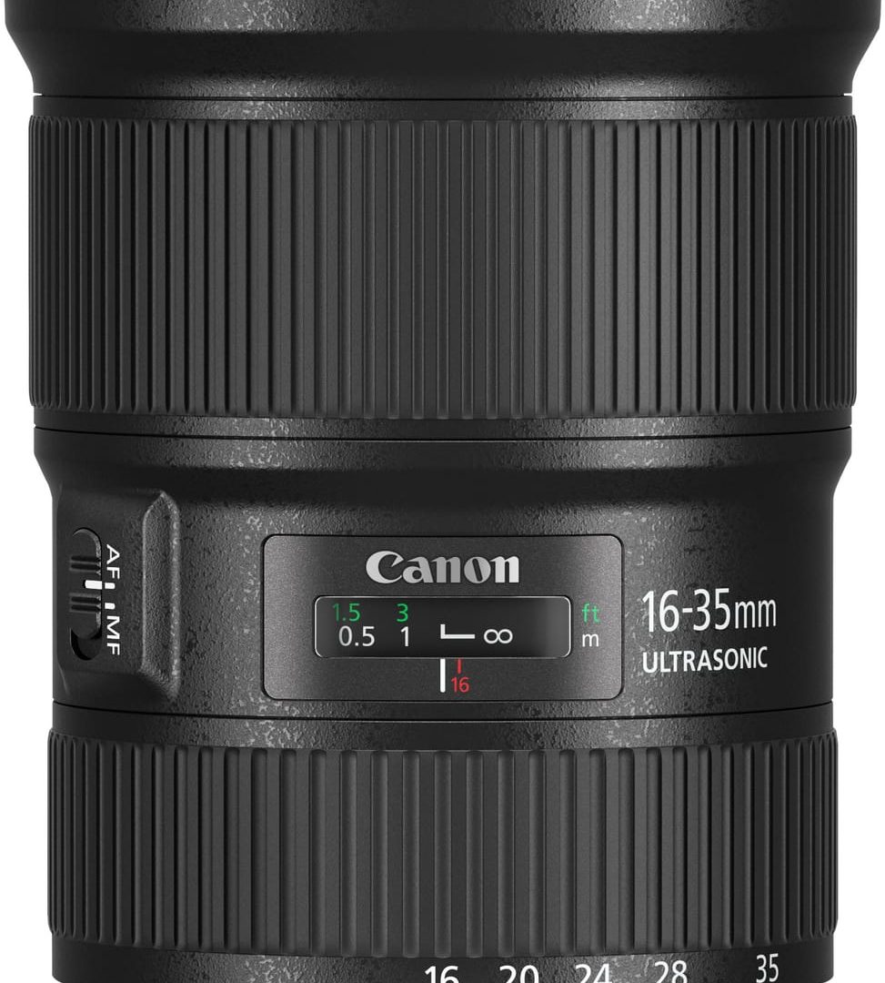 Objectif Canon 16-35mm f — vue produit — livraison Global Zone à Fès