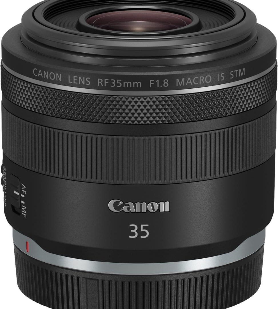 Objectif Canon 35mm F1.8 IS Macro STM — vue produit — livraison Global Zone à Rabat