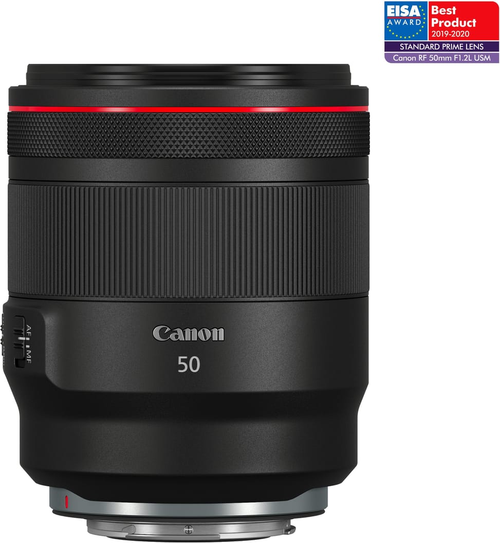 Objectif Canon 50mm F1.2 — vue produit — livraison Global Zone à Casablanca