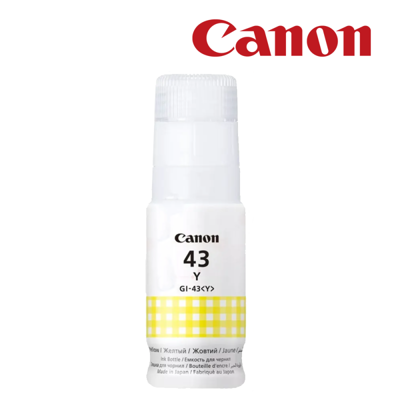 Bouteille d'Encre Canon CANON Bouteille GI-43 Y