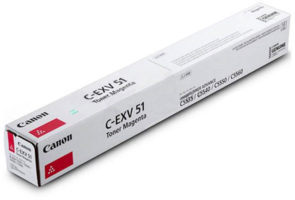 Toner Canon C-EXV 51 Magenta — vue produit — livraison Global Zone à Agadir