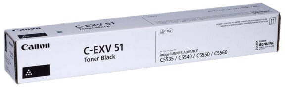 Toner Canon C-EXV 51 Noir — vue produit — livraison Global Zone à Tanger