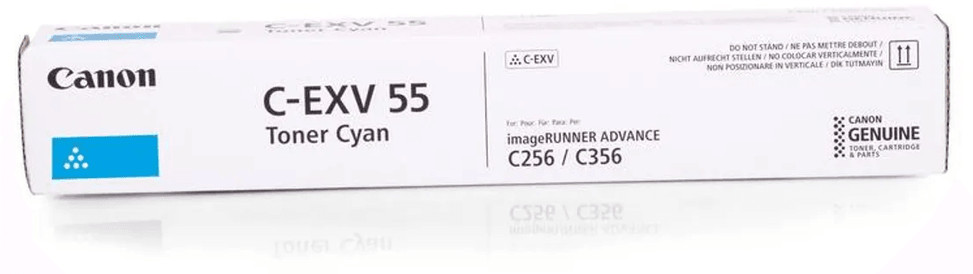 Toner Canon C-EXV 55 Cyan — vue produit — livraison Global Zone à Rabat
