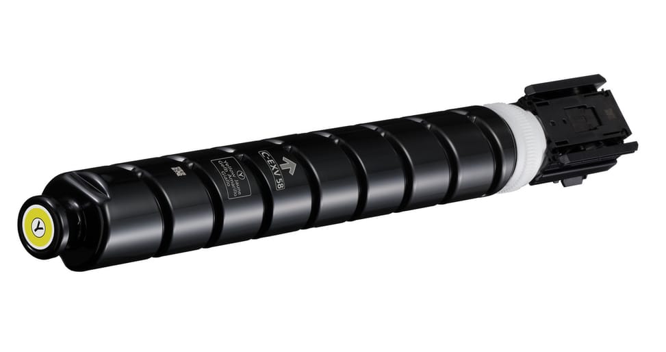 Toner Canon C-EXV 58 Jaune — vue produit — livraison Global Zone à Tanger