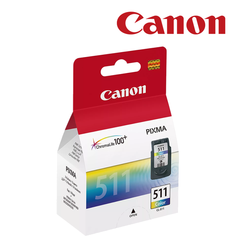 Cartouche d'Encre Canon Cartouche CL-511 Color 2972B007AB