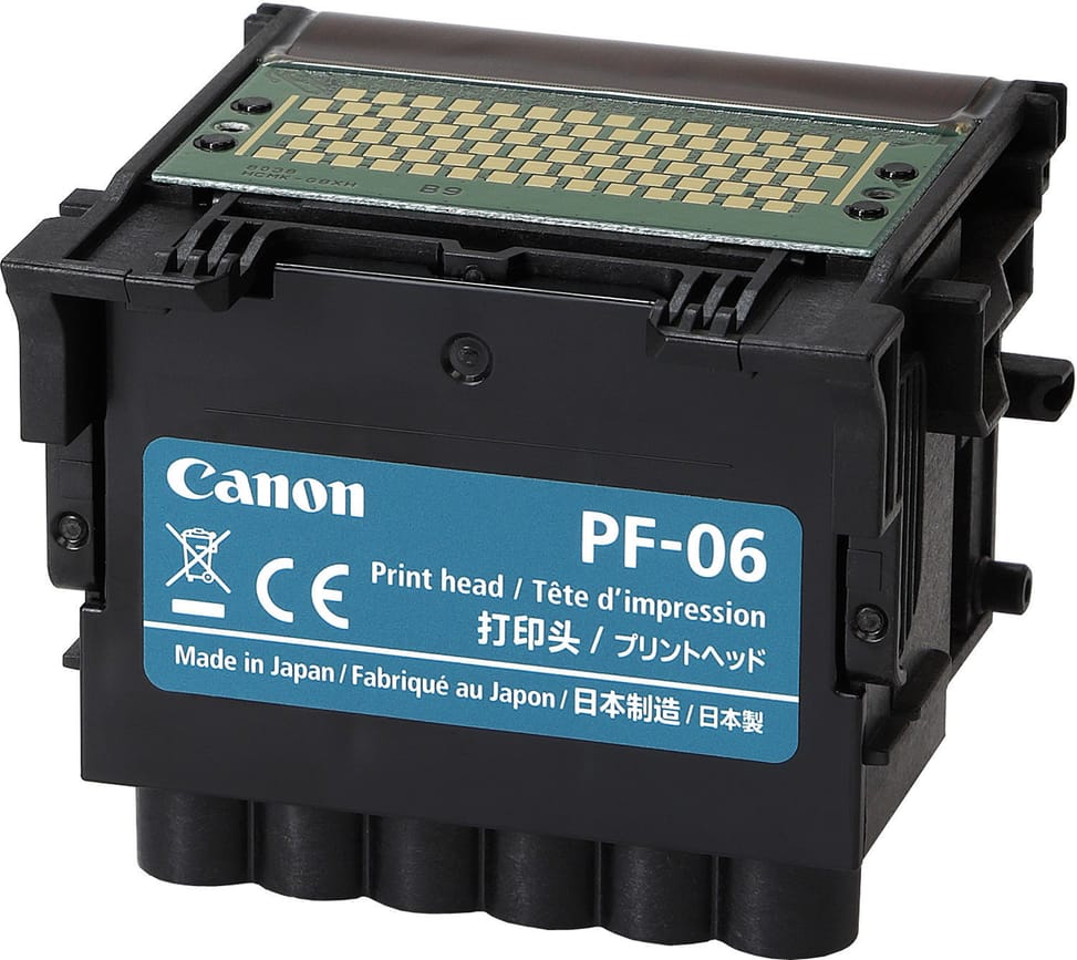 Tête d'impression Canon PF-06 2352C001AB pour traceur imagePROGRAF au Maroc— vue produit — livraison Global Zone à Fès