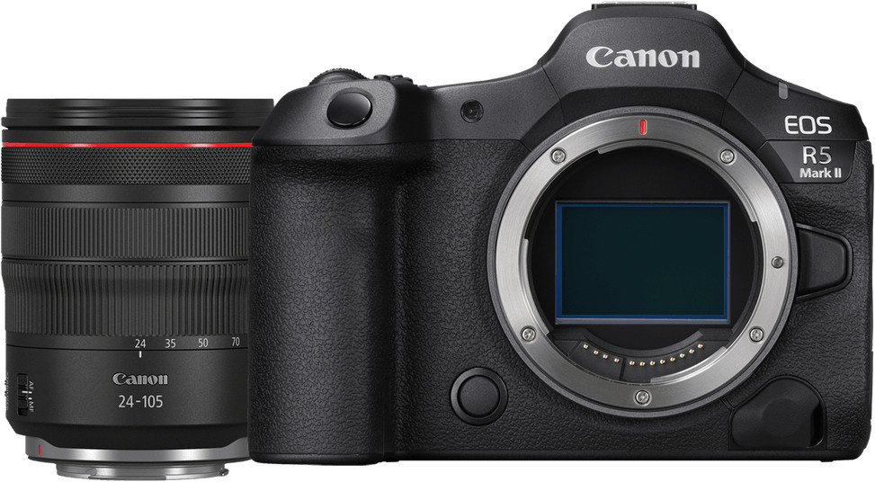 Appareil photo hybride Canon R5 Mark II — vue produit — livraison Global Zone à Rabat